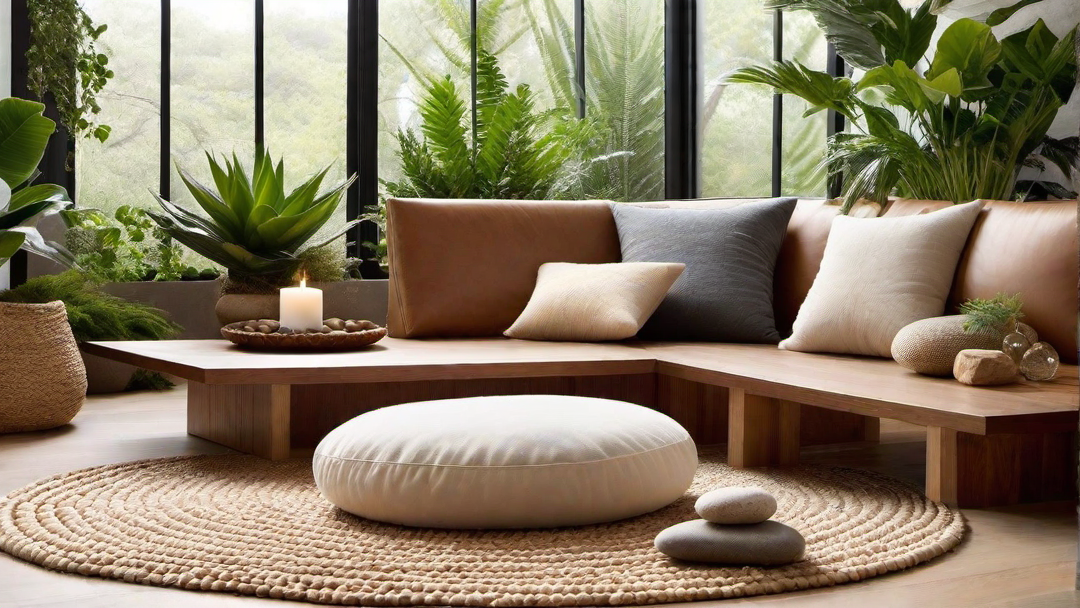 Designing a Tranquil Oasis: Natural Elements in Meditation Spaces