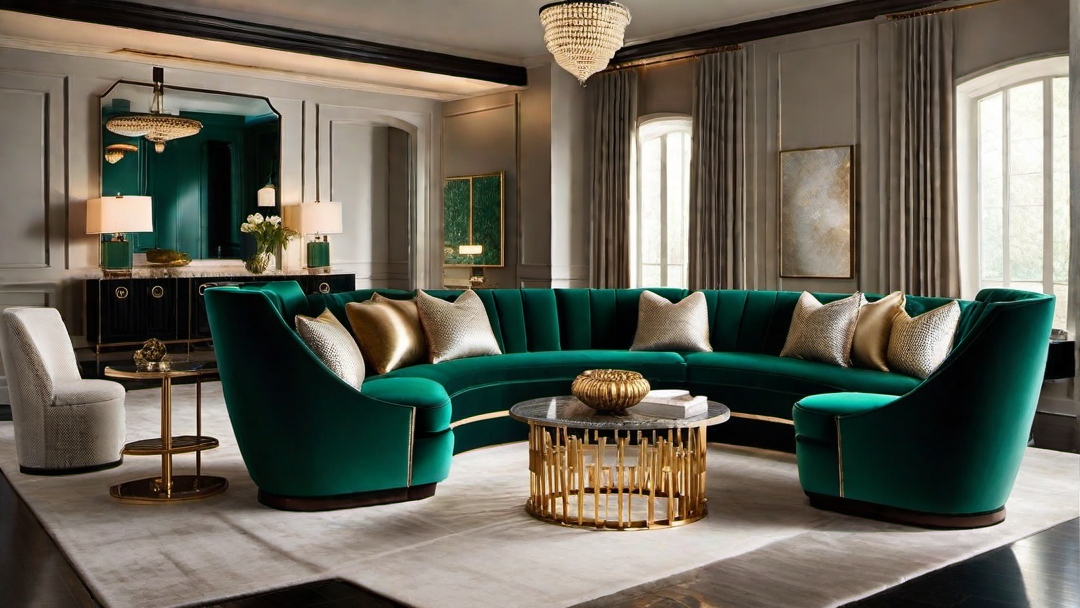 Dramatic Lighting: Art Deco Inspired Fixtures for Living Room Ambiance