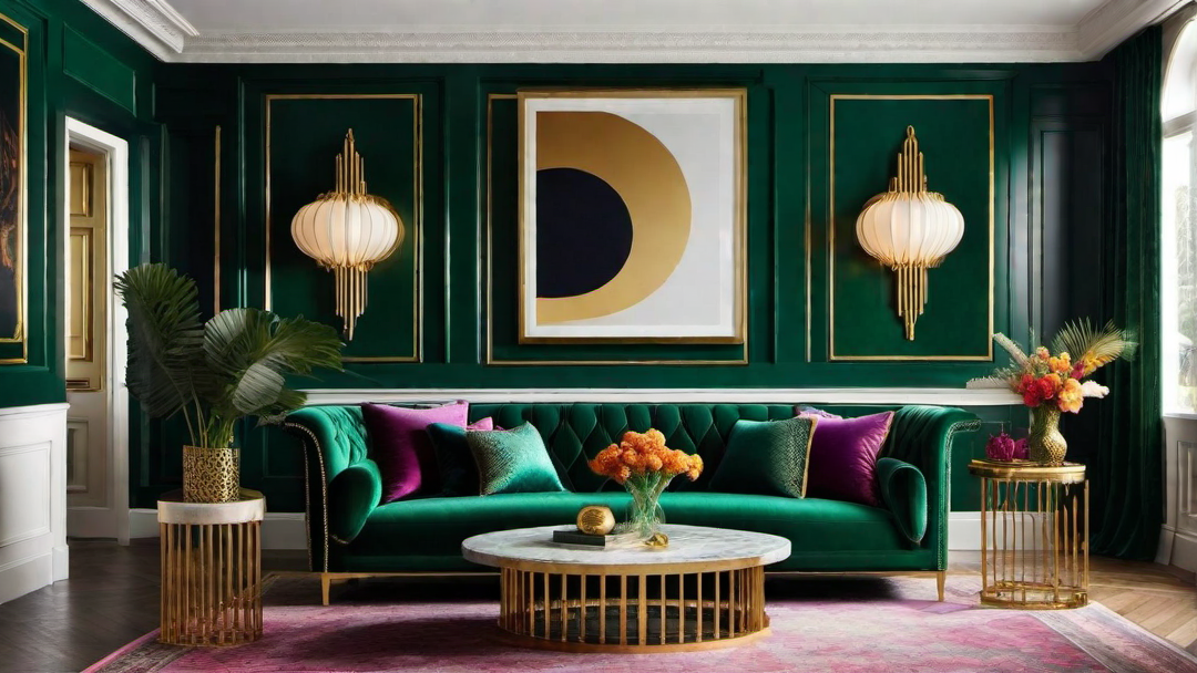 Eclectic Art Deco Interiors: Balancing Glamour and Quirkiness