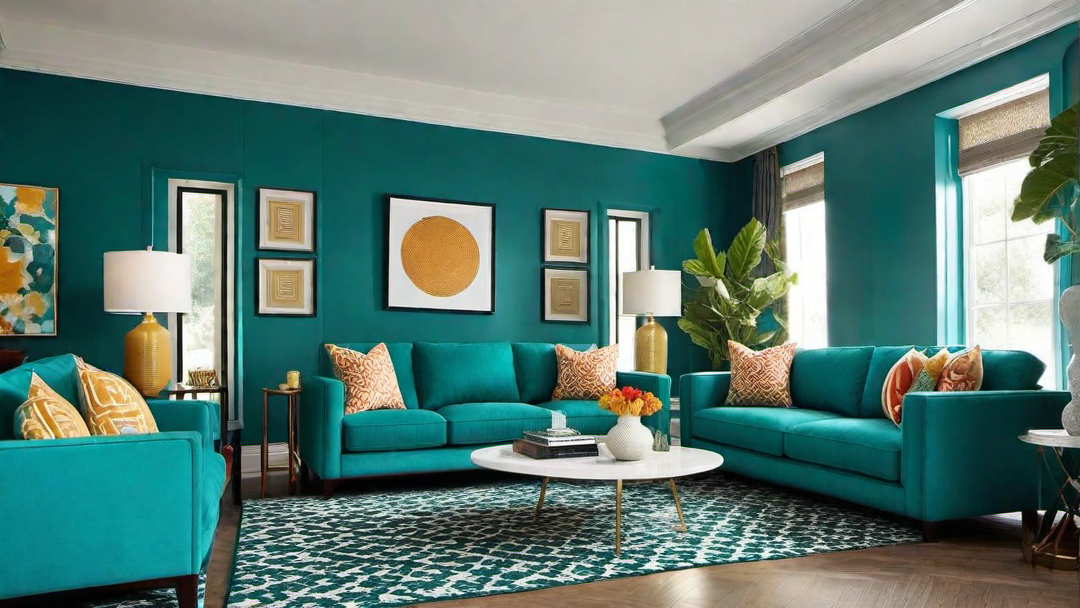 Electric Teal: Infusing Energy and Vibrancy