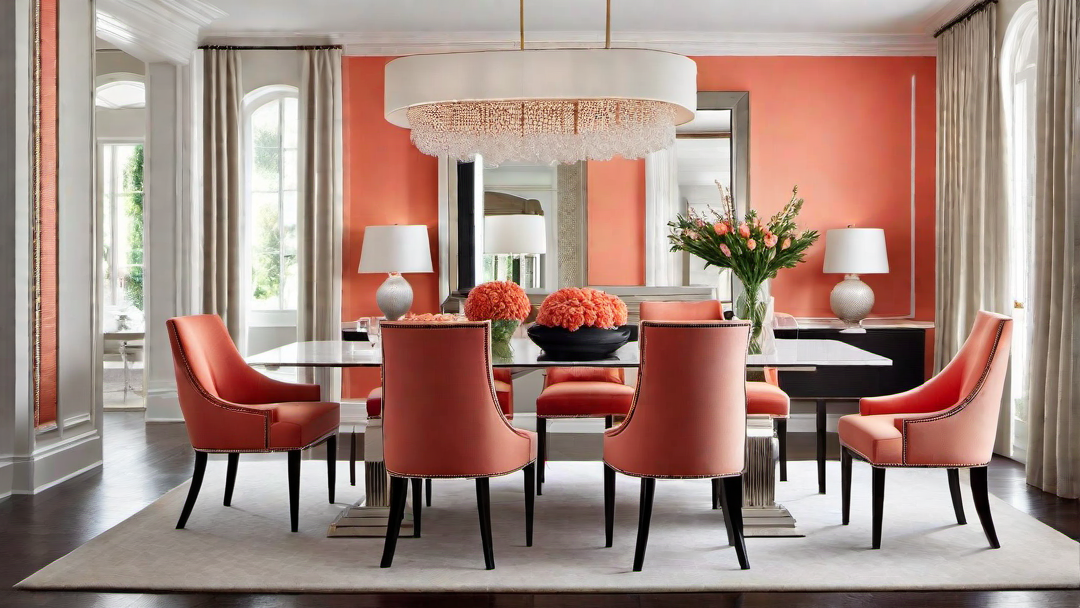 Elegant Coral: Adding Sophistication with Coral Accents
