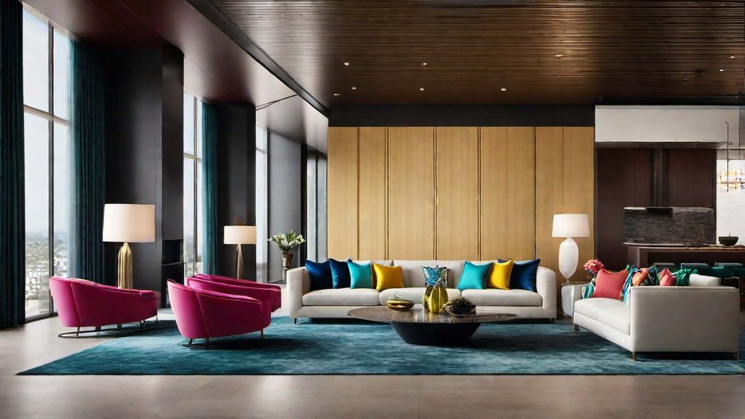 Elegant Entertaining: Sophisticated Vibrant Great Room Settings