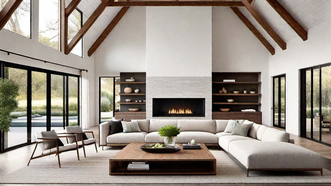 Elegant Simplicity: Minimalist Design in the Ranch Style Great Room