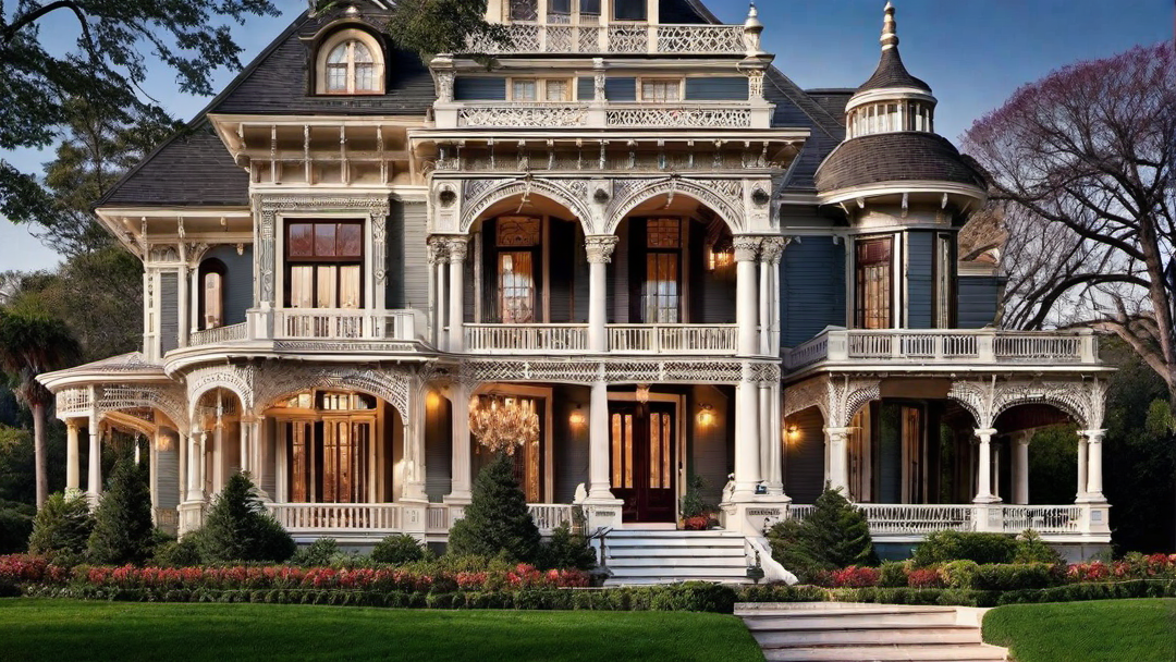 Elegant Victorian Porches: Ornate Details and Balustrades