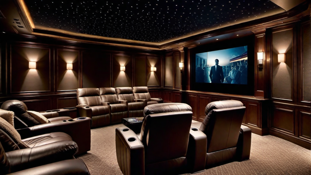 Elevated Elegance: Lighting Design for Home Theaters