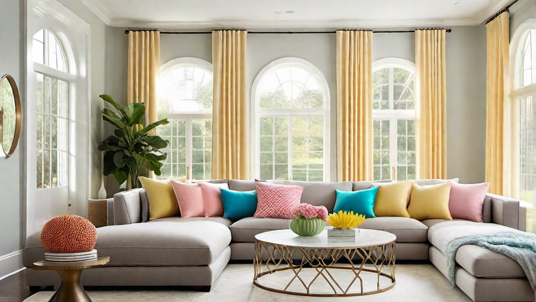 Ethereal Elegance: Light and Airy Colorful Living Rooms