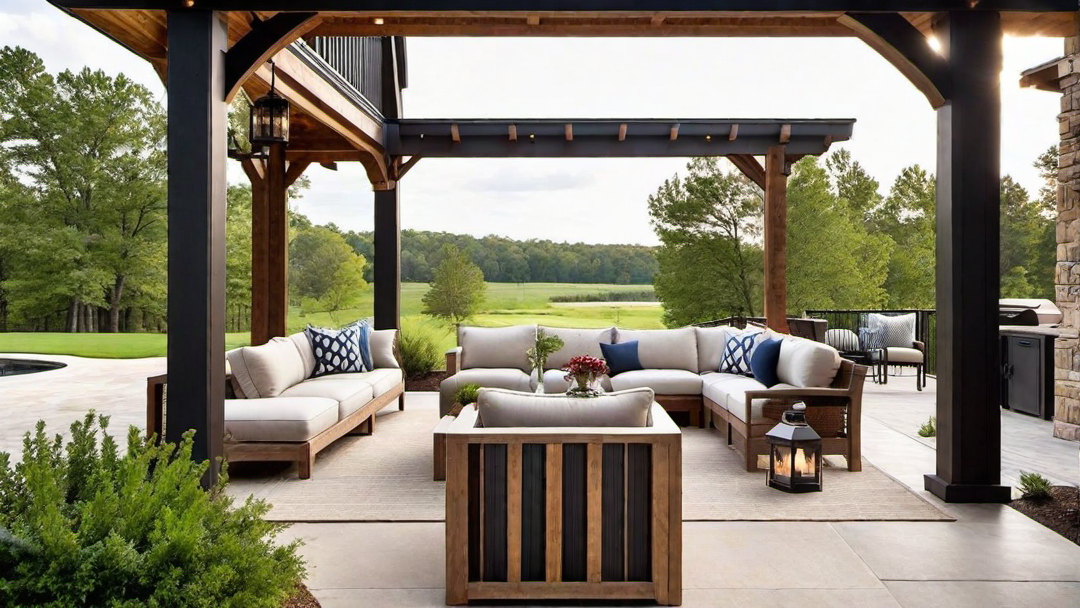 Expansive Porch: Outdoor Entertaining Spaces