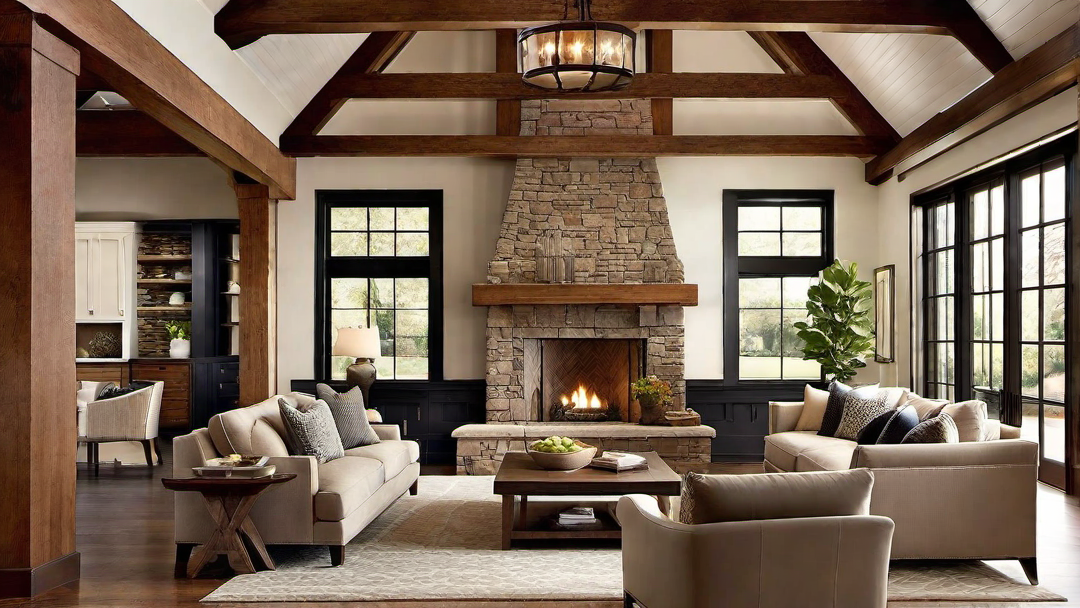 Exposed Beams: Characteristic Trait of Craftsman Style Ceilings