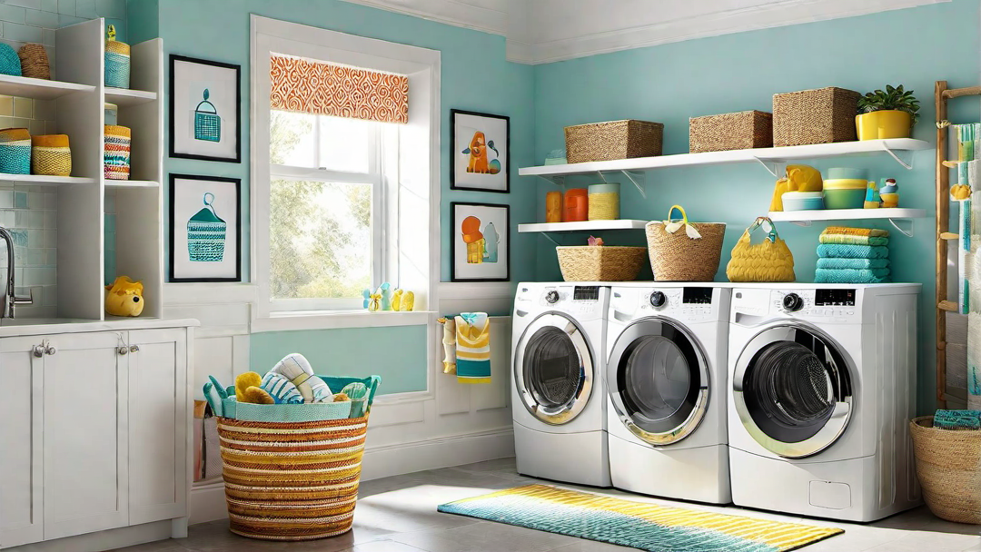 Family Friendly: Kid-friendly Features and Design in a Laundry Room