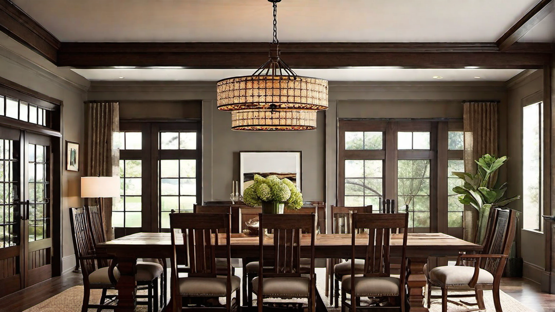 Family Gatherings: Craftsman Dining Room Layouts
