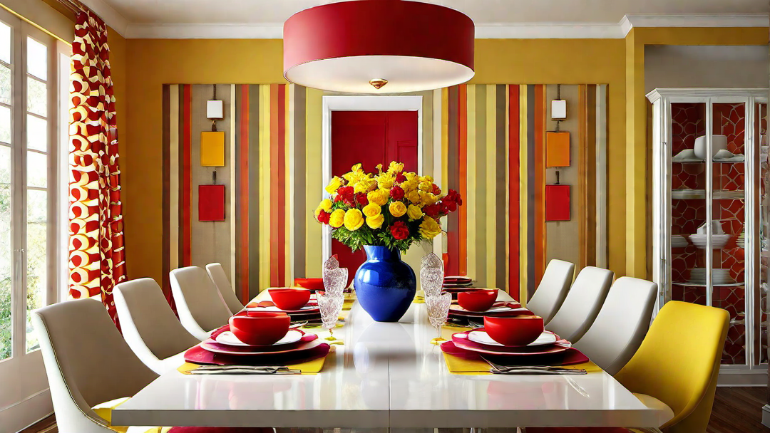 Feng Shui Harmony: Vibrant Balance and Flow in Dining Room