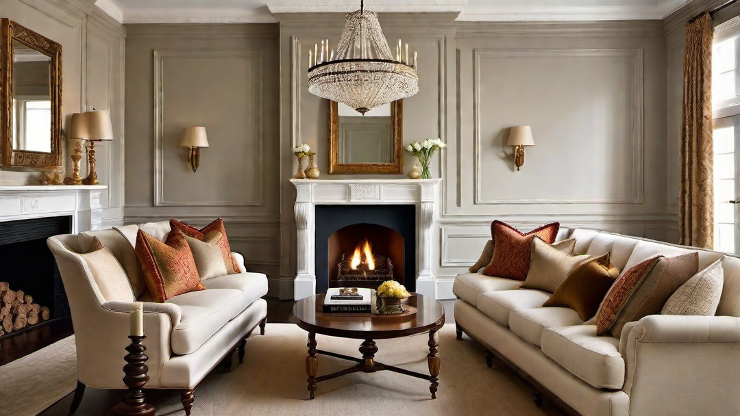 Fireplace Design in Colonial Great Rooms