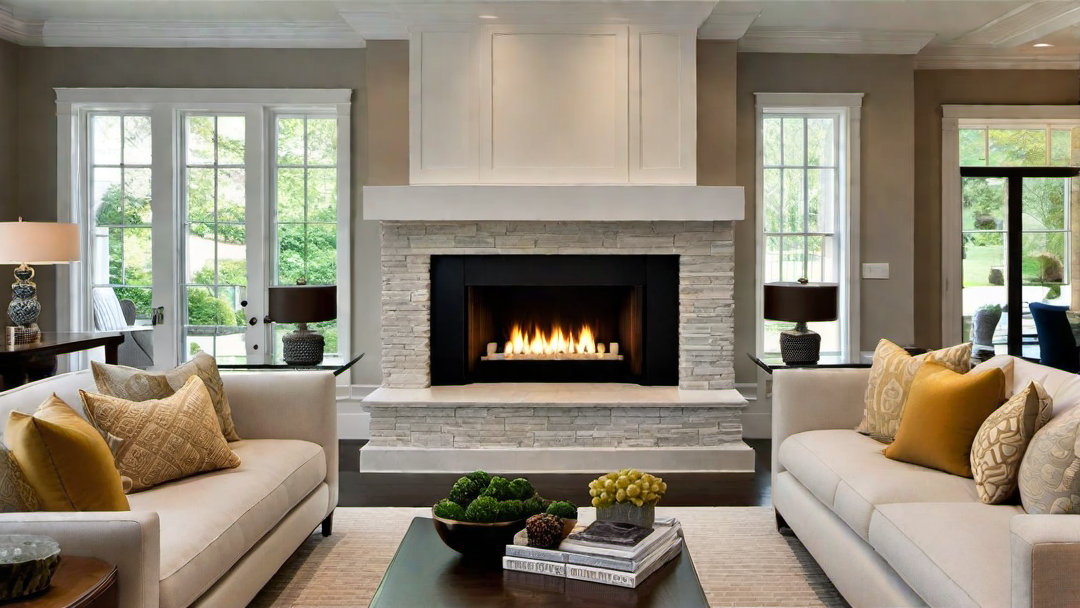 Fireplace Focal Point: Cozy and Inviting Great Room Designs