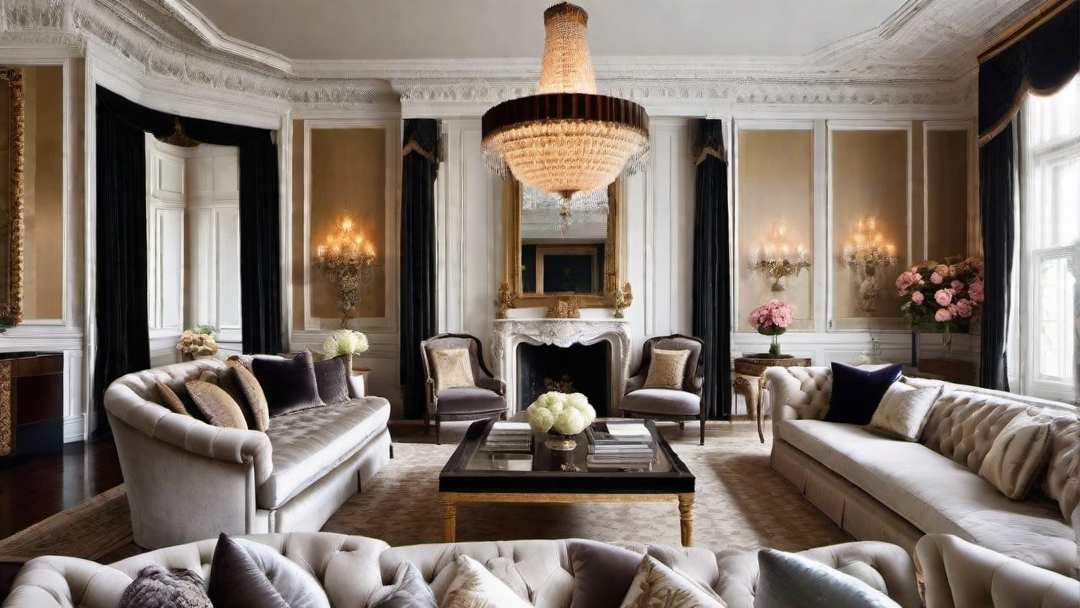 Formal Etiquette: Hosting in a Victorian-style Living Room