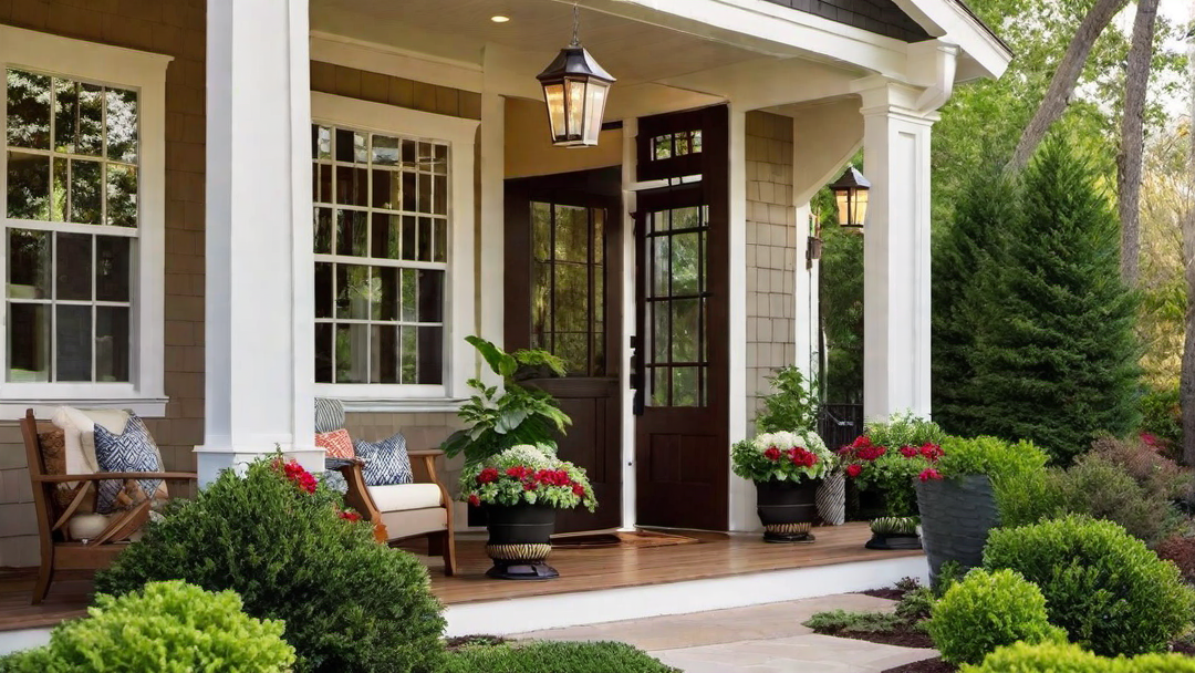 Front Porch Charm: Welcoming Entryways of Classic Craftsman Homes