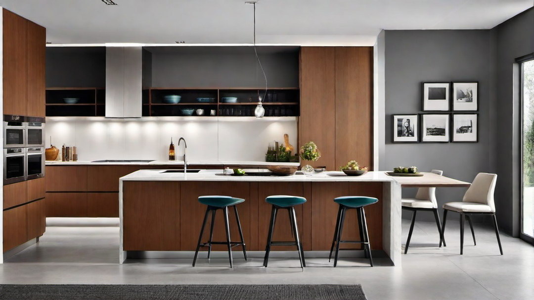 Functional Elegance: Contemporary Kitchen with Smart Storage Solutions