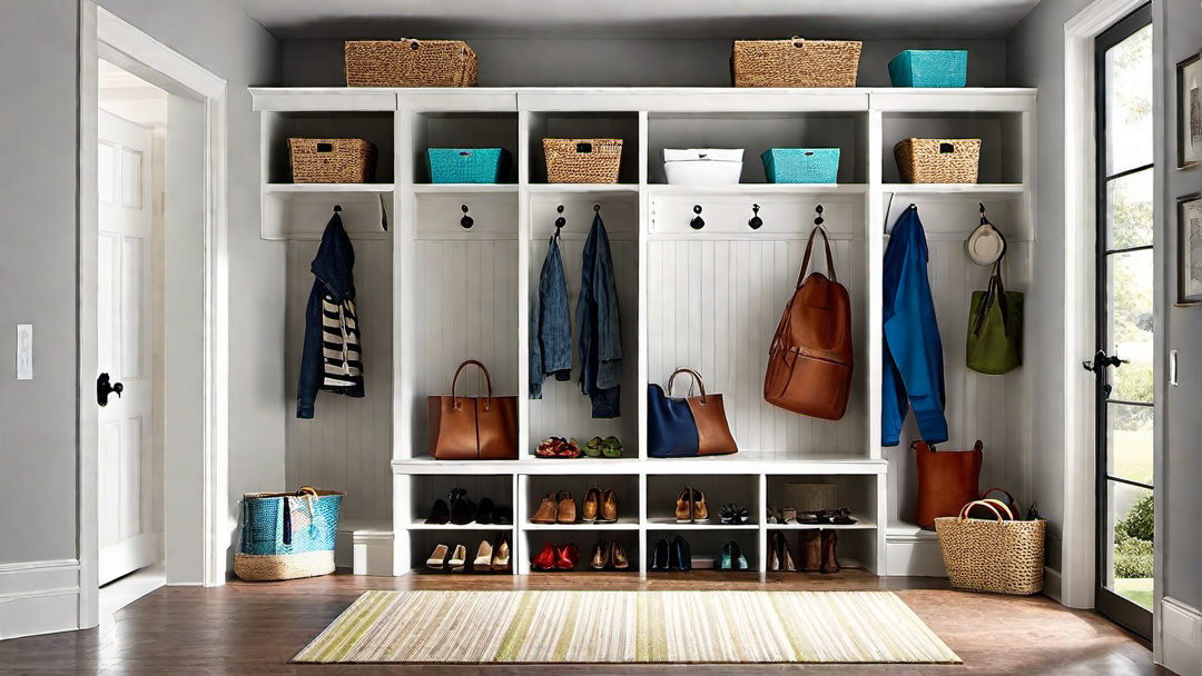 Functional Layout: Mudroom Organization and Storage