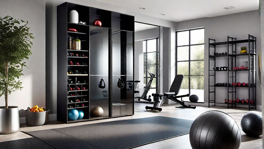 Functional and Stylish: Fitness Room Storage Solutions