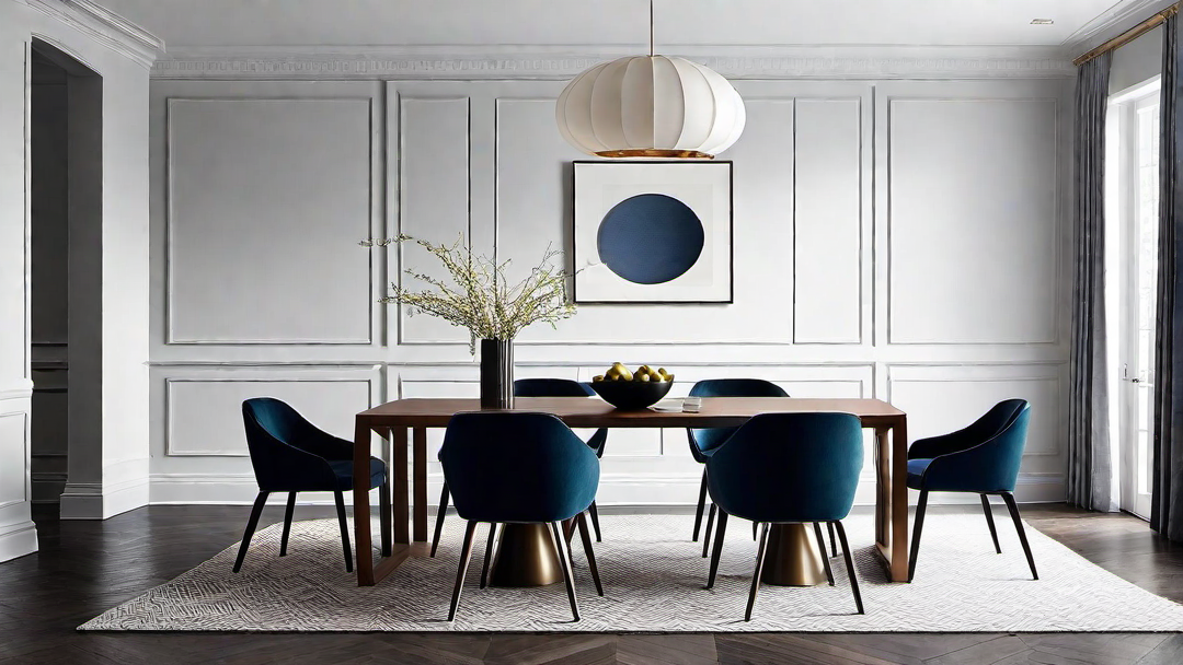 Geometric Patterns: Modern Design Aesthetics in Dining Spaces