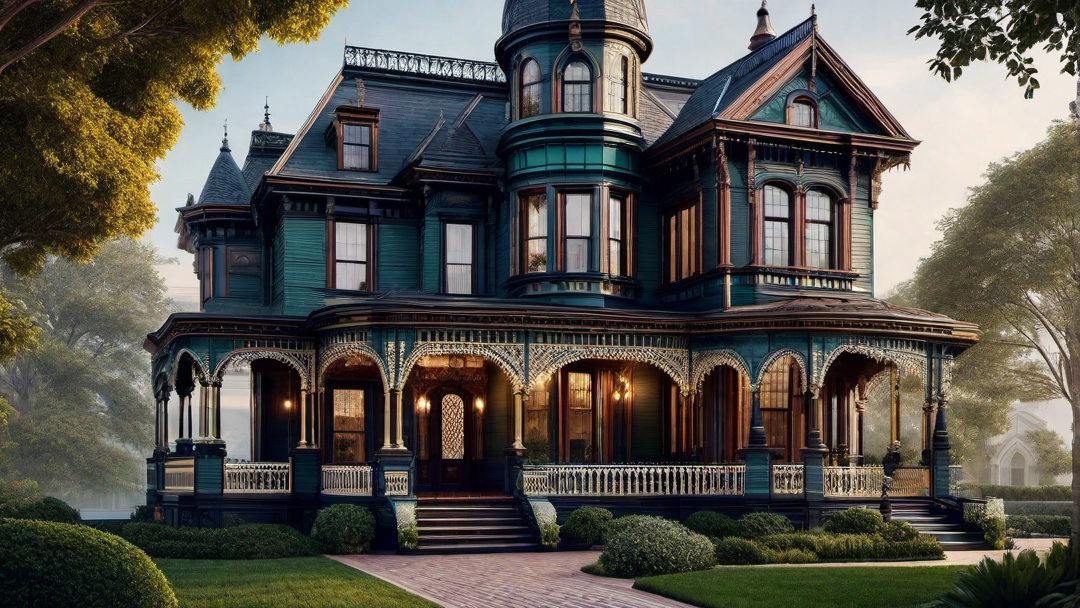 Grandeur and Elegance: Victorian House Facade