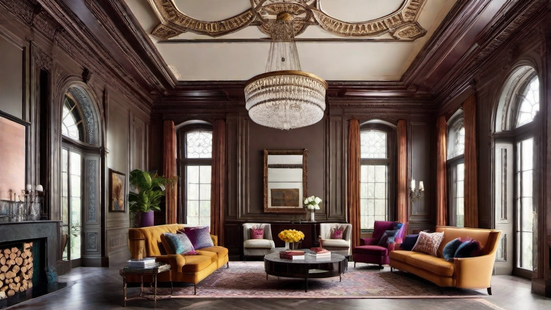 High Ceilings and Elaborate Molding: Victorian House Interiors