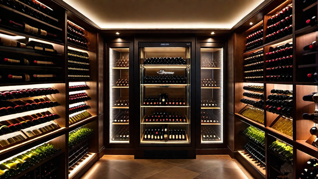 Illuminated Wine Cellars: Eco-Friendly Lighting Options
