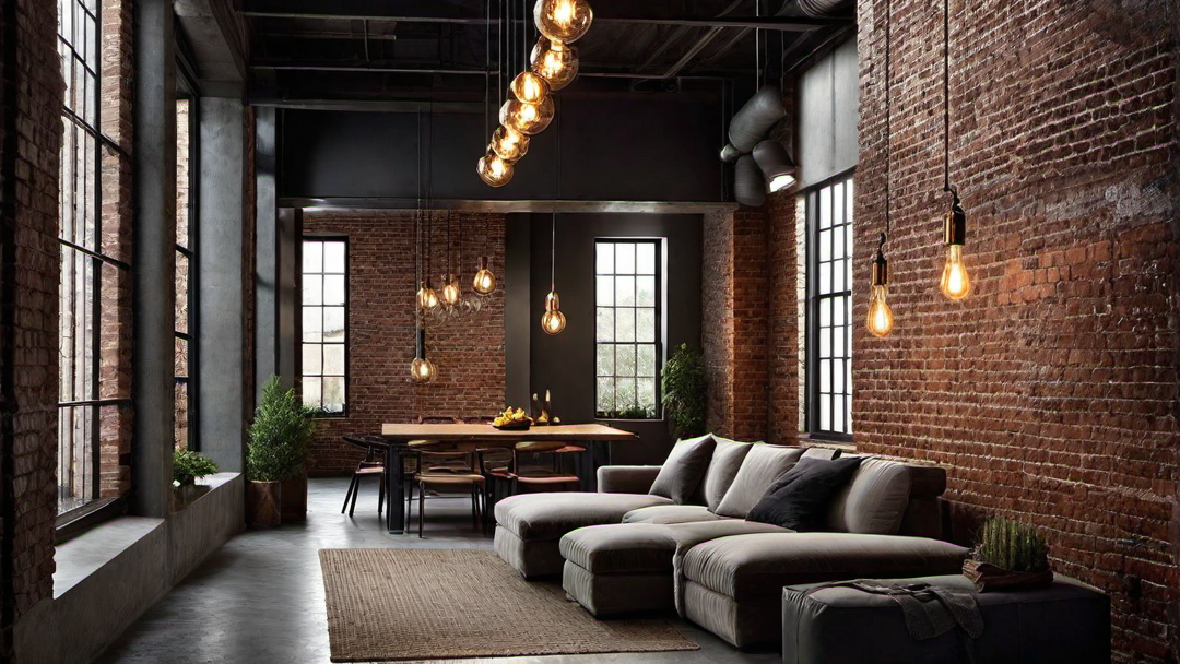 Industrial Chic: Creating Illuminated Nooks with Exposed Bulb Pendants