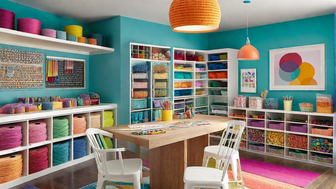 Inspiring Creativity: Effulgent Craft Room Decor and Art Supplies