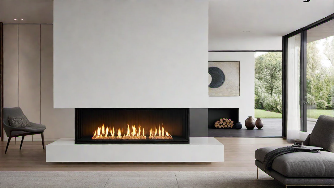 Invisible Illusion: Hidden Contemporary Fireplace Installation