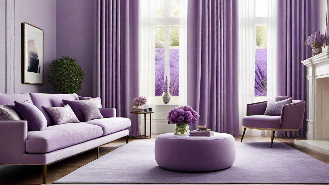 Lavender Love: Soft and Serene Fireplace Color Inspiration