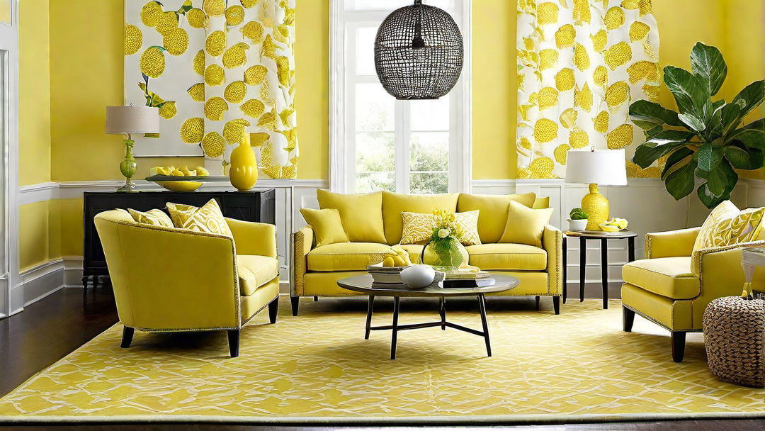 Lemon Zest: Adding a Burst of Sunshine to Your Living Room