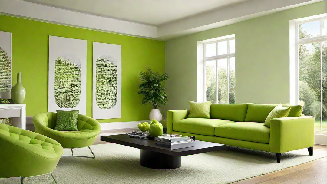 Lively Lime Green: Infusing Energy and Vitality into the Great Room