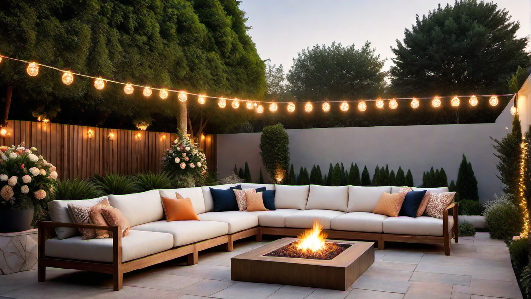 Lounge Paradise: Comfortable Seating on a Sparkling Terrace