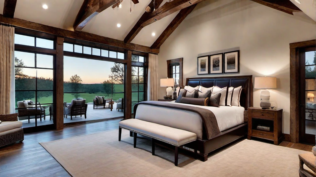 Luxurious Comfort: Bedrooms in Ranch Style Homes