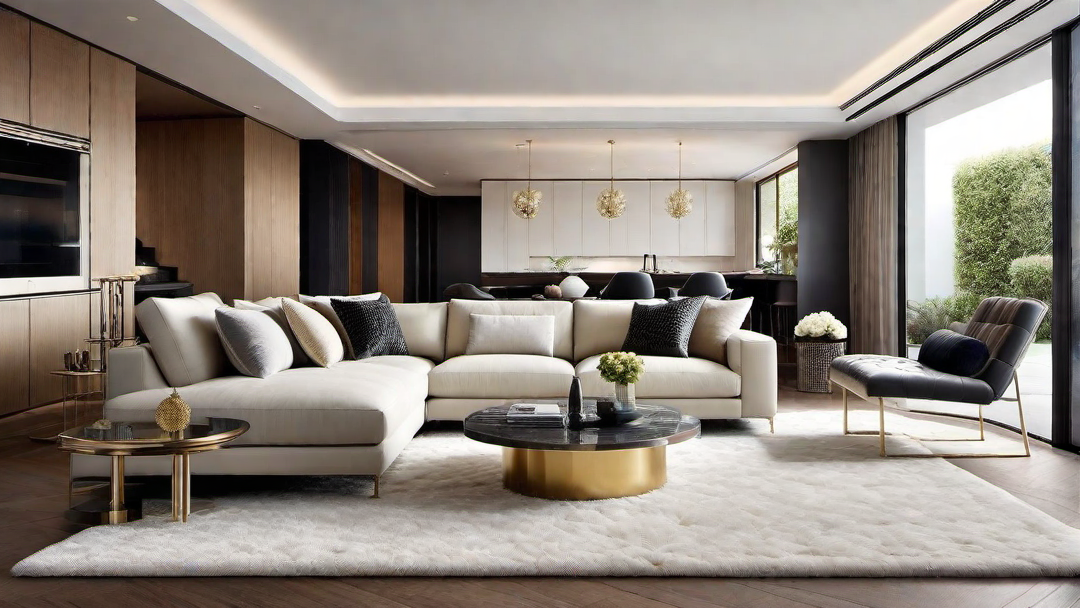 Luxurious Comfort: Plush Seating in Modern Living Rooms