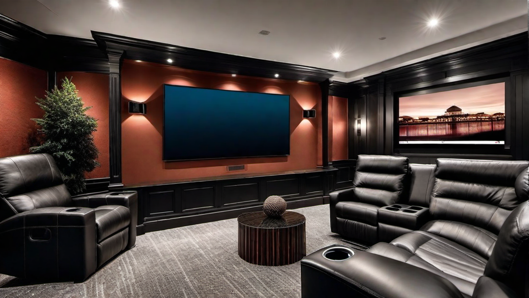 Luxurious Seating: Home Theater Recliners and Sofas