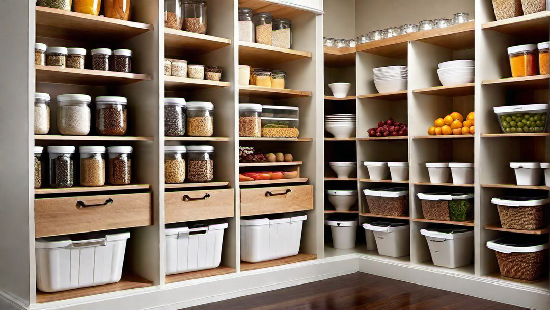 Meal Prep Efficiency: Streamlining Cooking with a Well-Organized Flaring Pantry