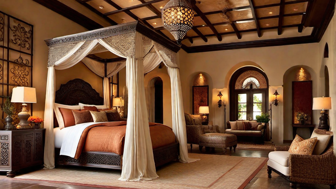Mediterranean Lighting: Warm and Inviting Bedroom Ambiance
