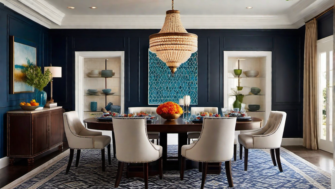 Mediterranean Modern: Fusion of Contemporary and Classic in Dining Room Design