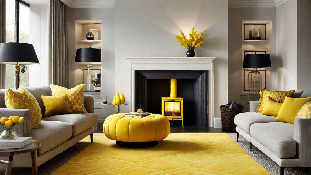 Mellow Yellow: Subtle and Soothing Fireplace Accent Color