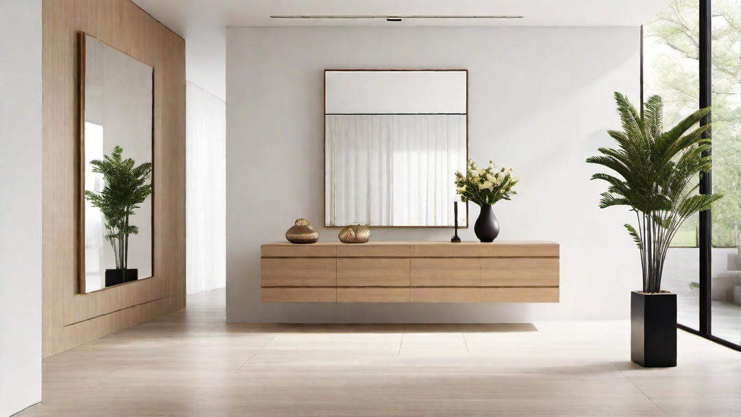 Minimalist Beauty: Simple Furnishings and Artful Accents