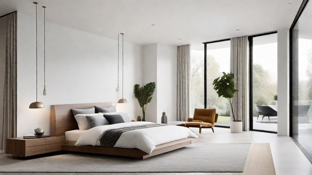 Minimalist Radiance: Simple and Radiant Bedroom Design