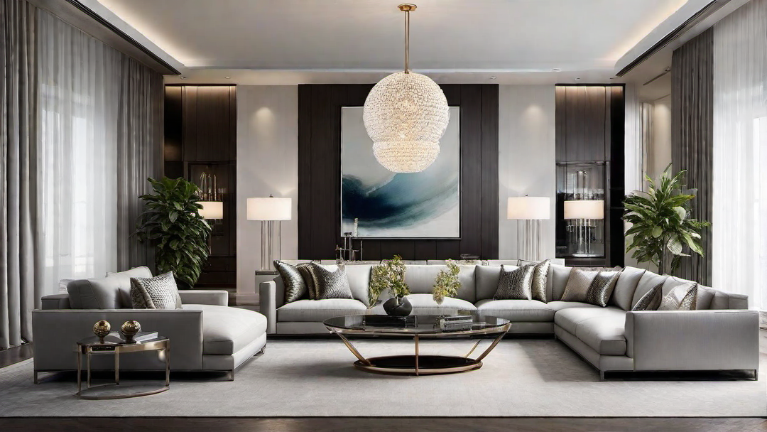 Mixing Metals: Incorporating Metallic Accents in Contemporary Great Rooms