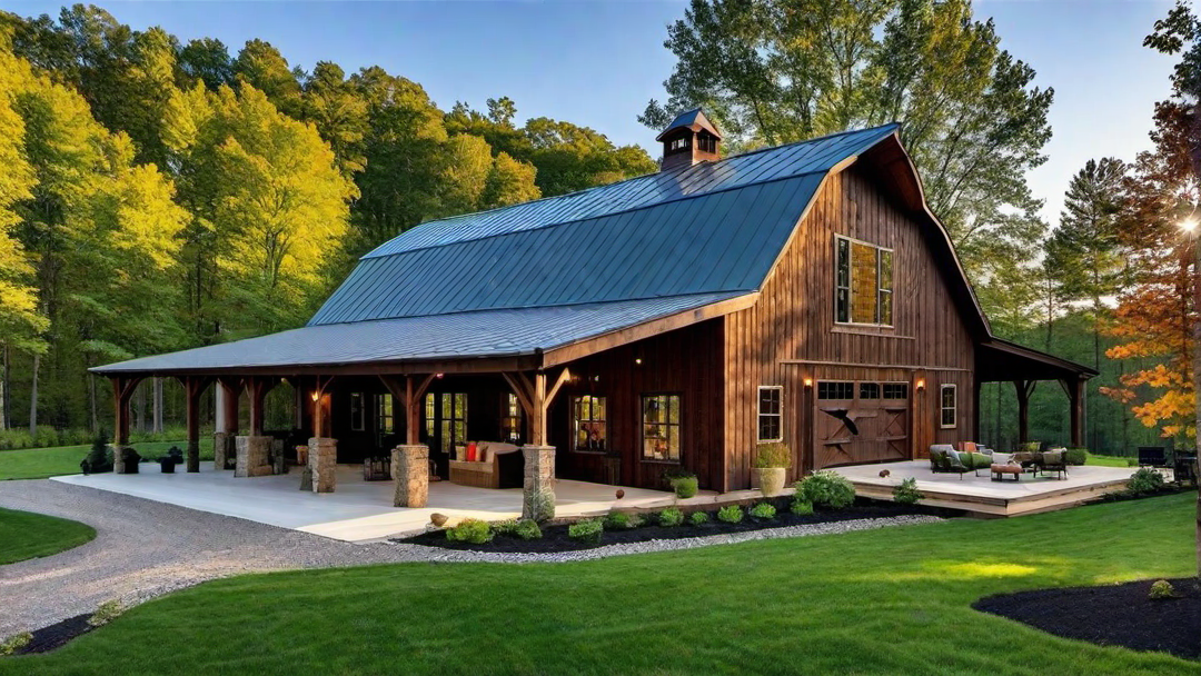 Modern Comforts in Rustic Surroundings: Luxurious Barn Dominiums