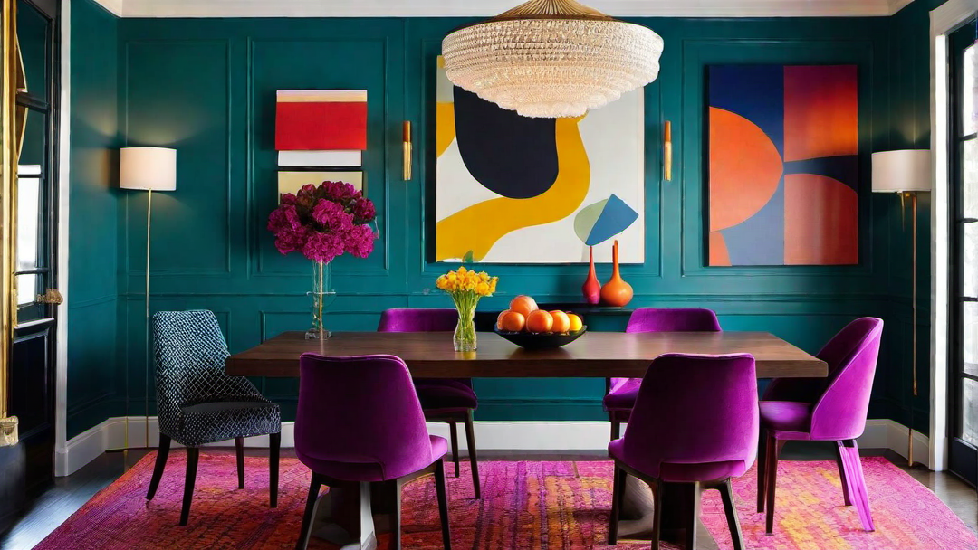 Modern Eclectic: Mixing and Matching Bright Hues for a Unique Look