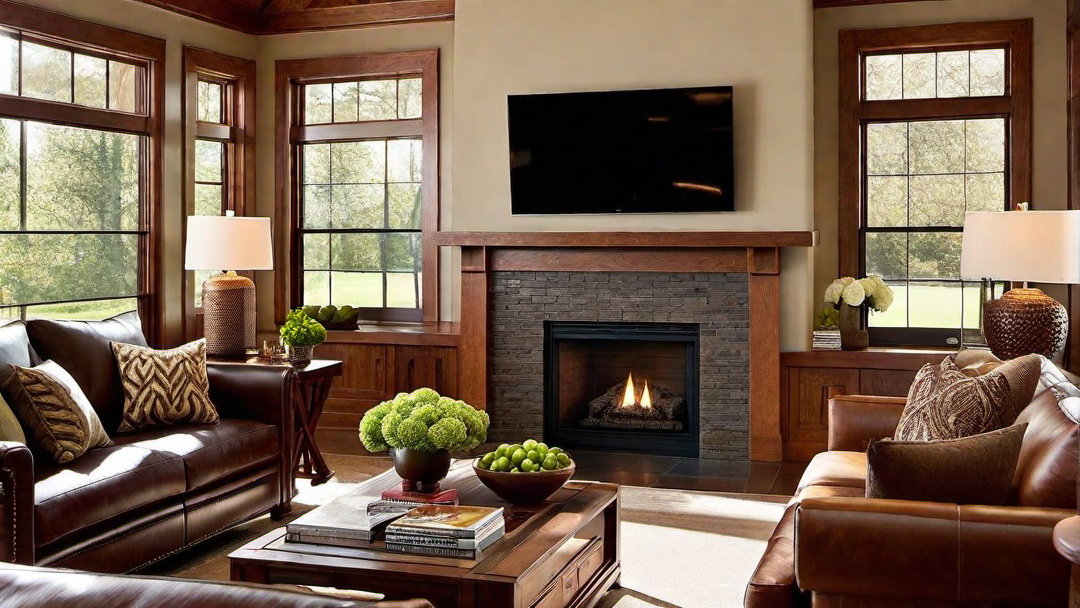 Natural Light: Sunlit Spaces in Craftsman Style Living Rooms