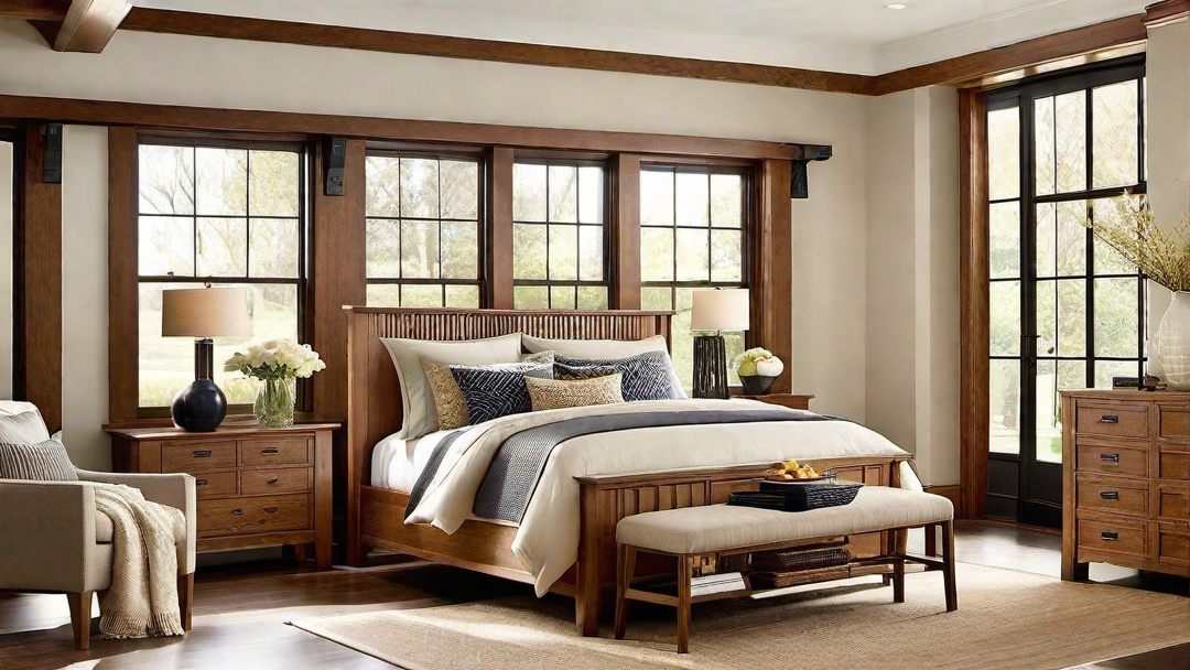 Natural Light and Airy Spaces: Craftsman Bedroom Design