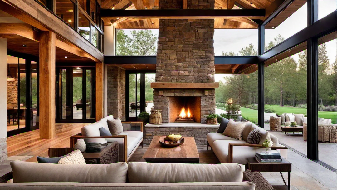 Natural Material Palette: Bringing Rustic Charm to Ranch Homes