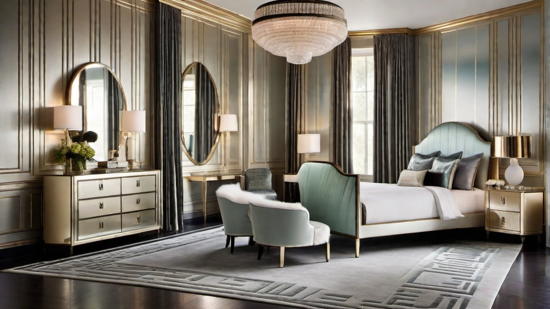 Opalescent Opulence: Incorporating Pearlescent Finishes in Art Deco Bedrooms