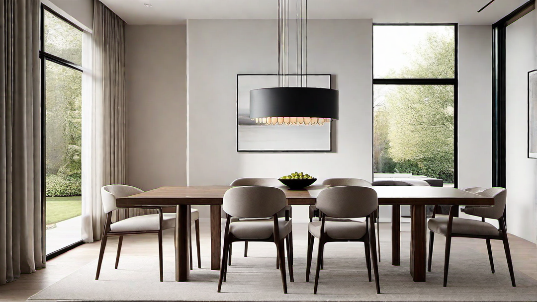 Open Concept Dining: Modern Style with Seamless Flow